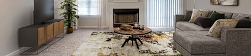 Living Room at The Annaline, Tennessee, 37217