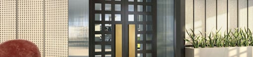 The Flat Lobby Entrance at The Flat, California, 90017