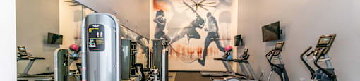 the gym at briarcliff apartments at Briarcliff Apartments, Atlanta, GA