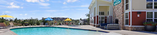 the swimming pool at Ridge at Thornton Station Apartments, Thornton