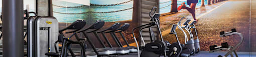 Fitness center and equipment at Aventine, California, 94547