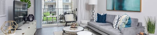 Living Room at The Citizen at Shirlington Village, Arlington, Virginia