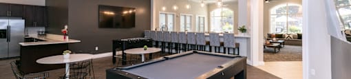 Billiards Table at Deerfield Village, Alpharetta, GA, 30004