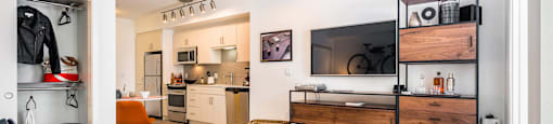 Living room at G12, Los Angeles, California
