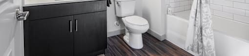 Bathroom at G12, California