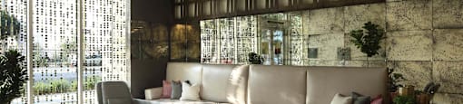 Living area at G12, Los Angeles, 90015