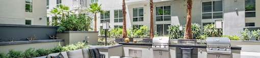 Patio at G12, Los Angeles, California