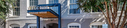the building in which the welcome office is located at Highland Mill Lofts, Charlotte, North Carolina