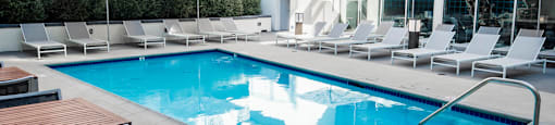 Olive DTLA Pool  at Olive DTLA, Los Angeles, CA