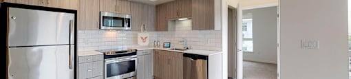Olive DTLA Two Bedroom Kitchen  at Olive DTLA, California
