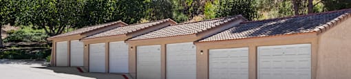 Garages available at River Oaks in Oceanside, CA
