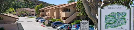 Entrance to River Oaks in Oceanside, CA