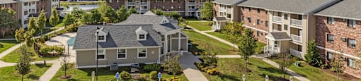Aerial Exterior View at Rosemont Square, Randolph, MA, 02368