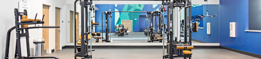 Two Level Fitness Center at The Annaline, Nashville, TN, 37217