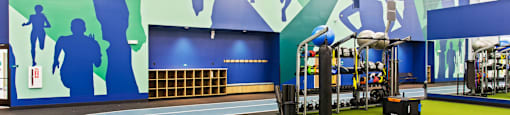 Beautiful Fitness Center at The Annaline, Nashville, TN, 37217