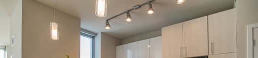 Island Kitchen at The Elle Apartments, Chicago