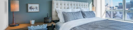 Gorgeous Bedroom at The Elle Apartments, Illinois, 60605