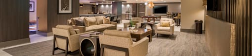 Community Clubhouse at The Elle Apartments, Chicago, IL, 60605