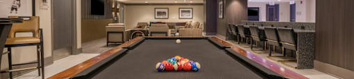 Billiards Table at The Elle Apartments, Illinois, 60605
