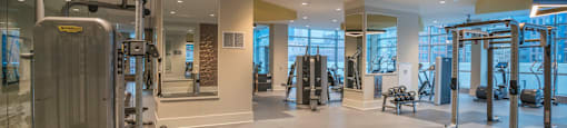 State Of The Art Fitness Center at The Elle Apartments, Chicago, IL