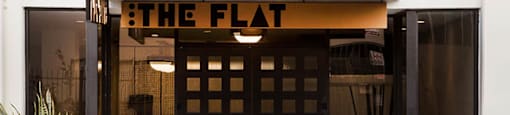The Flat Building Entrance at The Flat, California, 90017