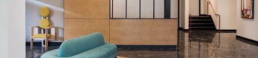 The Flat Lobby at The Flat, Los Angeles, CA