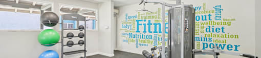 Gym at Sycamore Square Apartments, Mesa, 85202