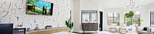 Modern office with Trendy Living Room at Aspire Thunderbird, Glendale, AZ, 85304