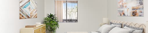 Beautiful Bright Bedroom With Wide Windows at Aspire Thunderbird, Glendale, AZ, Arizona