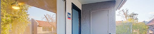 Front Entrance balcony at Aspire Thunderbird, Glendale, Arizona