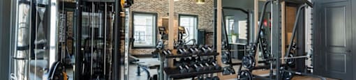 Fitness Center at Elwood Apartments, North Carolina