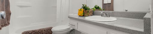 Big Bathroom at Sunset Square Apartments, West Covina, California, 91790