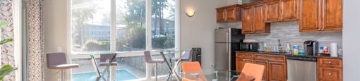 community clubhouse area at Tucker Square, Stone Mountain, GA, 30083