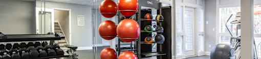 Community fitness center at Tucker Square, Stone Mountain, Georgia