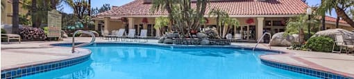 Pool for swim at Loma Linda Springs, Loma Linda, CA