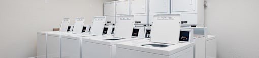 laundry room at Saratoga Resort Villa Apartments, Florida