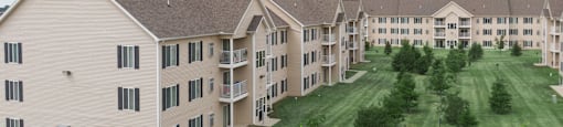 Exterior Building at Bell Estates Apartments, Dundee, MI