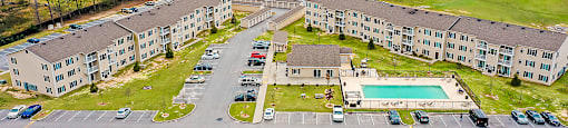 Aerial Exterior View  at Benson Estates Apartments, AUGUSTA, GA