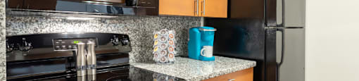Kitchen at Bell Estates Apartments, Michigan, 48131