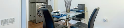 Phase 2 Dining Area at Bell Estates Apartments, Dundee, MI, 48131