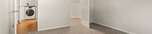 Primary Bedroom with Closet at Lombardi Apartments, California