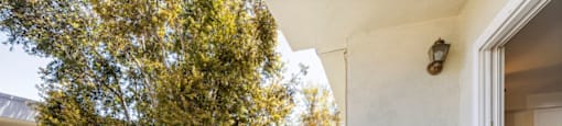 Large Balcony at Lombardi Apartments, Woodland Hills