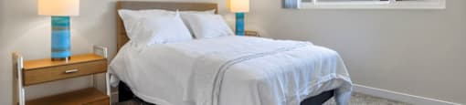 Bedroom at Lombardi Apartments, Woodland Hills