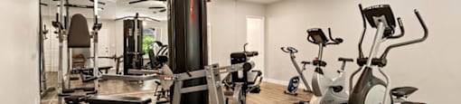 Fitness Center at Parkview Terrace Apartments, Sherman Oaks, CA, 91423