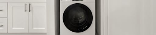 Washer and Dryer at Woodland Trio Apartments, North Hollywood