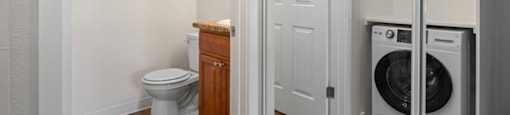 Washer Dryer at Woodland Trio Apartments, California