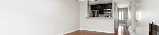 Kitchen In One Bedroom Floorplan at The Meadows at Westlake Village Apartments, Westlake Village, CA