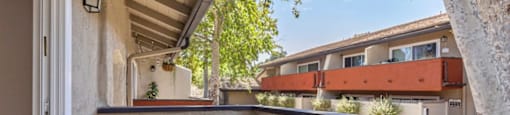 Balcony at The Meadows at Westlake Village Apartments,Westlake Village, California