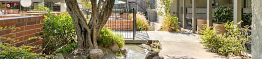 Brookside Terrace Apartments Walkway