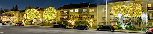 Exterior Holiday Lights Brookside Terrace
